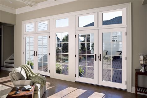 cost to convert double window into french doors